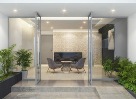 Lobby de Residencial Pacific.