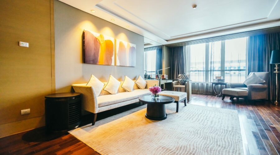 Departamento amplio para Palace Properties.
